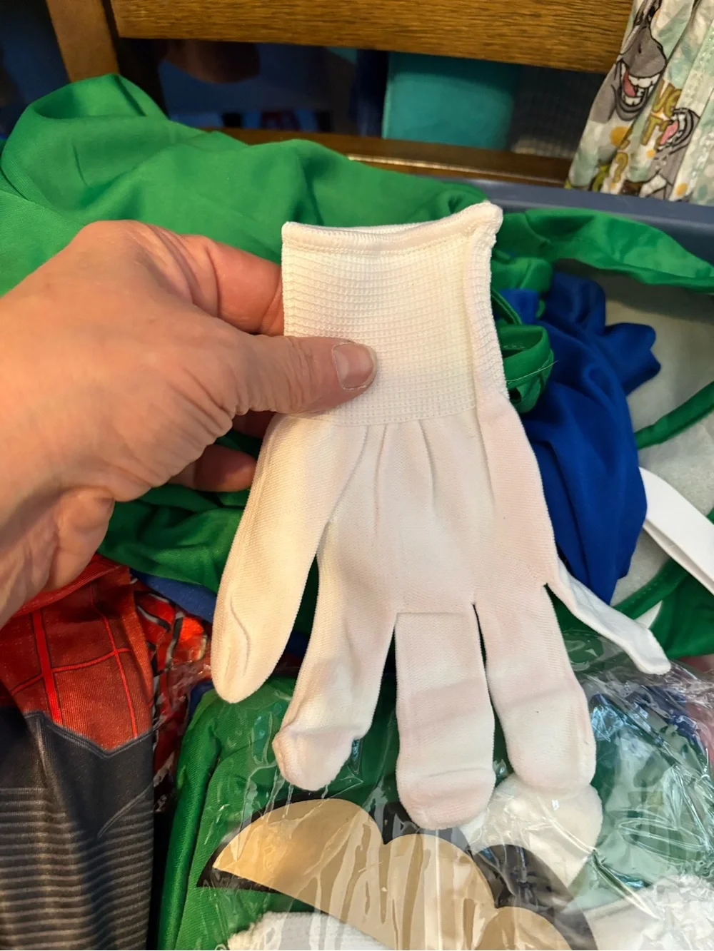 Kids Luigi Costume with hat,mustache and gloves